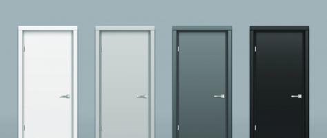 PU spray paint finish door panel