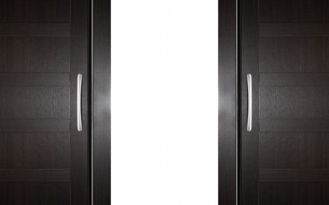 Laminate finish door panel